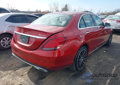 2020 Mercedes-Benz C 300 4Matic from USA, damaged, VIN WDDWF8EB7LR550514